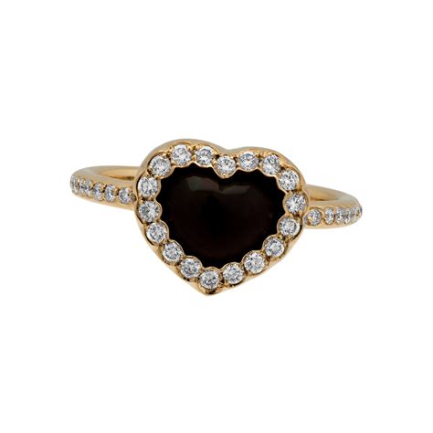 heart ring dior|vintage Dior ring.